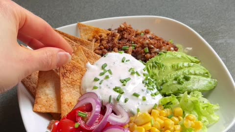 Veggie Nacho Bowl