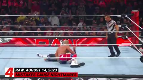 Top 10 Mandy night raw moment wwe 2023