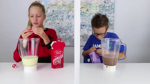 Mikshake telepathy challenge! SLIME AND TWIN TELPATHY *GONE WRONG*