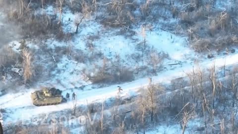 Ukrainians with Bradley, M113 vehicle launched powerful attack and got destroyed by the Russians