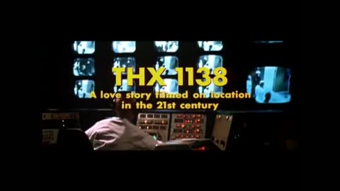 DYSTOPIAN FUTURES: THX 1138 (1971) Official Film Trailer - George Lucas, Robert Duvall Movie