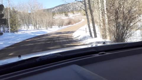 Back roads of Gilpin County Colorado