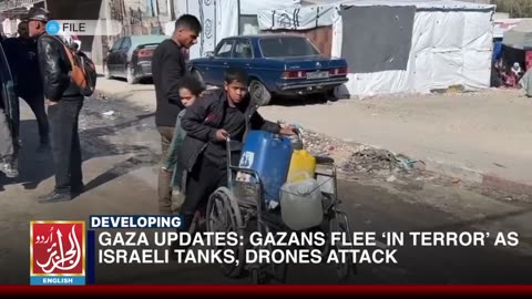 Gaza Updates: Gazans Flee ‘In Terror’ As Israeli Tanks, Drones Attack | Aljazairurdu