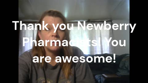 Thank You Newberry Pharmacists!