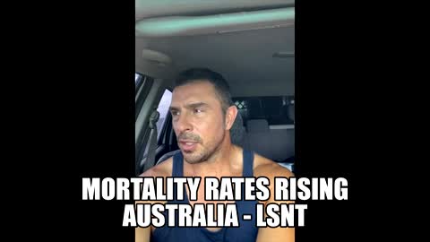 MORTALITY RATE IS RISING IN AUSTRALIA?