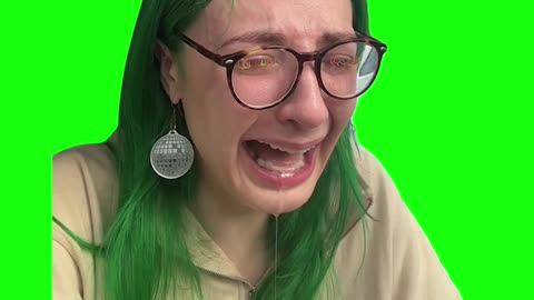 Crying Swiftie | Green Screen