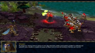 warcraft 3 frozen throne campaña humana historia escenas parte 1