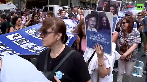 'Never again' | Thousands mark 47 years since coup d'etat in Argentina