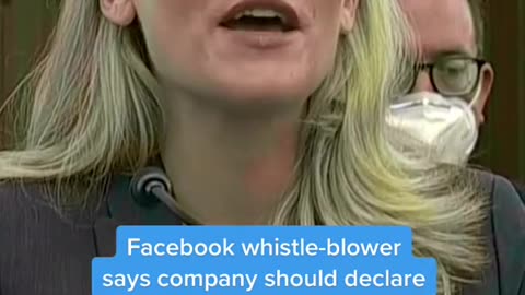 Facebook whistle-blower says company should declare "moral bankruptcy"