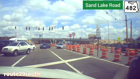 Construction: Sand Lake Road at I-4 in Orlando