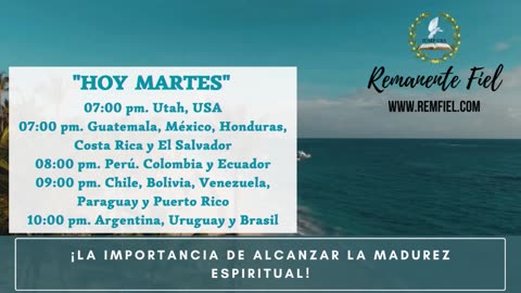 REMANENTE FIEL _ ¡LA IMPORTANCIA DE ALCANZAR LA MADUREZ ESPIRITUAL!