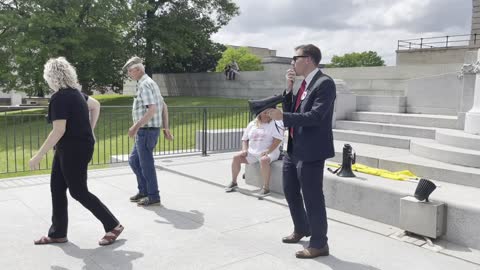 STEWART PARKS SPEAKS AT CONVOY TO SAVE AMERICA