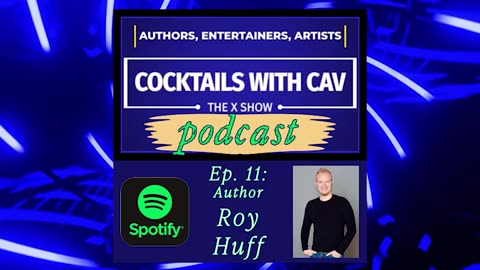 Incredible interview with Science Fiction author Roy Huff - check out our Spotify!