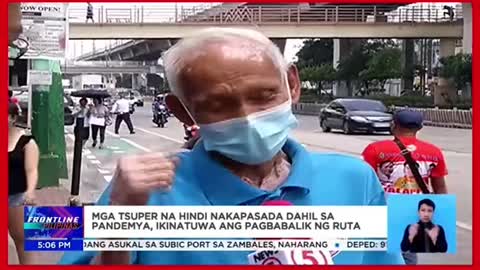 Mga tsuper na hindi nakapasada dahil sa pandemya, ikinatuwa ang pagbabalik ng mga ruta