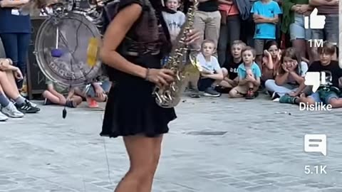 Funny street Performance #funny # street # performance #viral