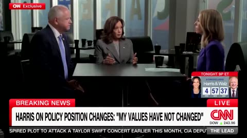 MY VALUES HAVE NOT CHANGED": Kamala Harris confirms she's still her Radical Left self