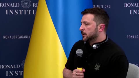 Zelenskiy says he can't predict Trump's actions if elected