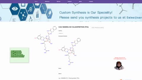 cas: 1606994-55-1 Elamipretide (TFA)