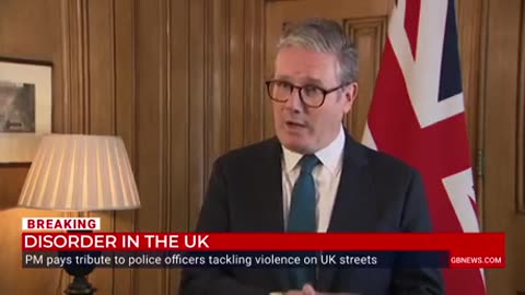 British PM Keir Starmer confirmed that any online dissenter will be arrested and prosecuted.