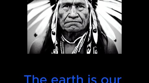 Native American Proverb Mother Earth