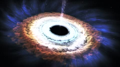 NASA -Massive Black Hole Shreds Passing Star