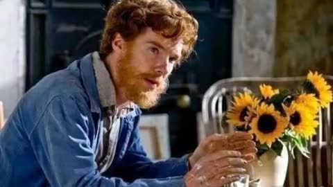 Van Gogh: Painted with Words. Soon on Netflix. Benedict Cumberbatch as Vincent Van Gogh.