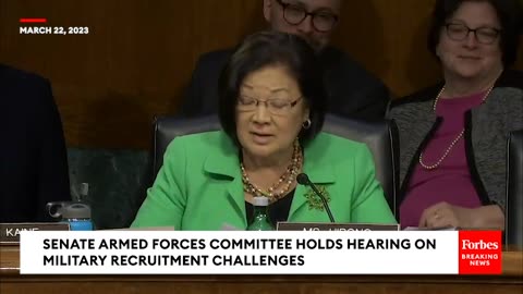 'Necessary To Meet Each Of Your Recruiting Goals'- Mazie Hirono Urges Military To Recruit More Women