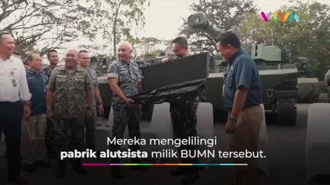 Panglima Tentara Malaysia Takjub Lihat Senjata Buatan Indonesia