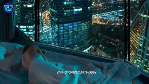 Night City ,Young Woman sleeping ,Mobil Photo Video As Hobby #shorts ,#shortsvideo