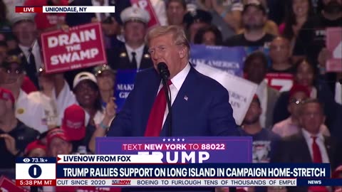 FULL SPEECH: Trump holds rally on Long Island