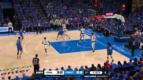 Dallas Mavericks vs OKC Thunder Game 2 Highlights