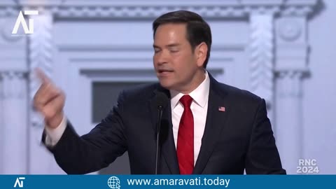 Marco Rubio's Powerful Speech at Republican National Convention 2024 | Amaravati Today News