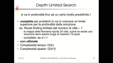 IA18:3 Ricerca nello Spazio degli Stati: UCS, DLS, IDS