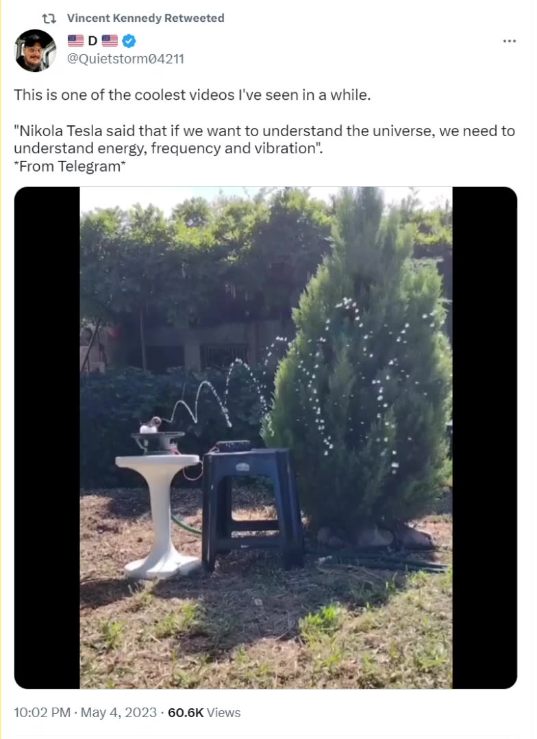 Nikola Tesla Frequency and Vibration