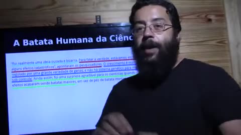 A BATATA HUMANA DA CIÊNCIA (SIGA O CANAL E RECEBA NOVAS POSTAGENS)