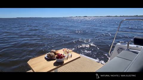 NORTHMAN 1200 ELECTRIC_ mood video by Natural Yachts _ 100% electric motor yacht