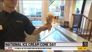 September 22, 2024 - It's National Ice Cream Cone Day