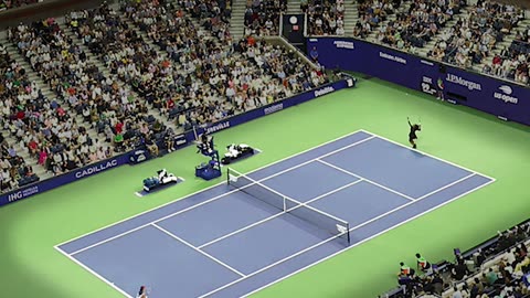 Where did the line judges go at the US Open? #sports