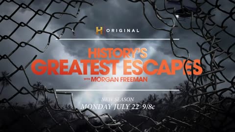 History's Greatest Escapes with Morgan Freeman | Season Two Premieres Mon. July 22 at 9/8c | History