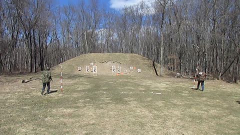 Vintage shooters with vintage battle rifles