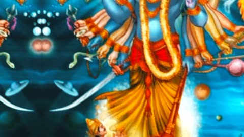 The lord vishnu