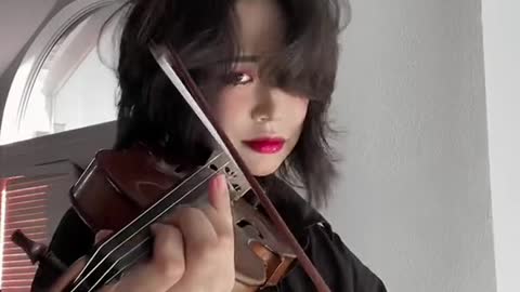 Violin playing