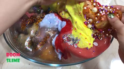 MIXING RANDOM THINGS INTO DIY SLIME_ SLIME SMOOTHIE_ SATISFYING SLIME VIDEOS #4_ forkids1