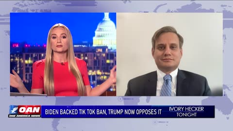 Ivory Hecker Tonight - Biden backs TikTok ban, Trump opposes it - W/ Jacob Huebert, 9/17/24