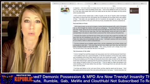 What The Heck Happened? Demonic Possession & MPD Are Now Trendy! Insanity The New Norm!