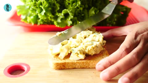 Quick Egg Salad Sandwich Recipe By Healthy Food