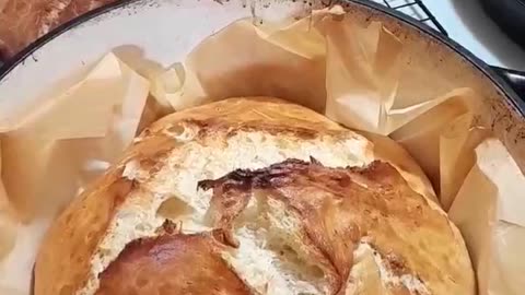 Dutch Oven Homemade Bread