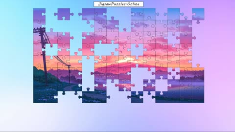 Fantasy Sunset Jigsaw Puzzle Online