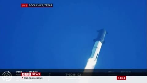 Elon Musk's SpaceX Starship rocket explodes after launch - BBC News