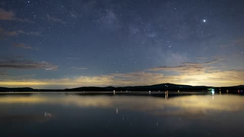 Night sky with stars